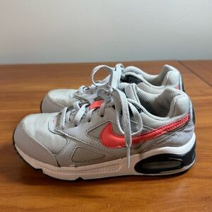 Nike Girls Air Max IVO 580371-003 Gray Pink Shoes Sneakers Athletic 13C